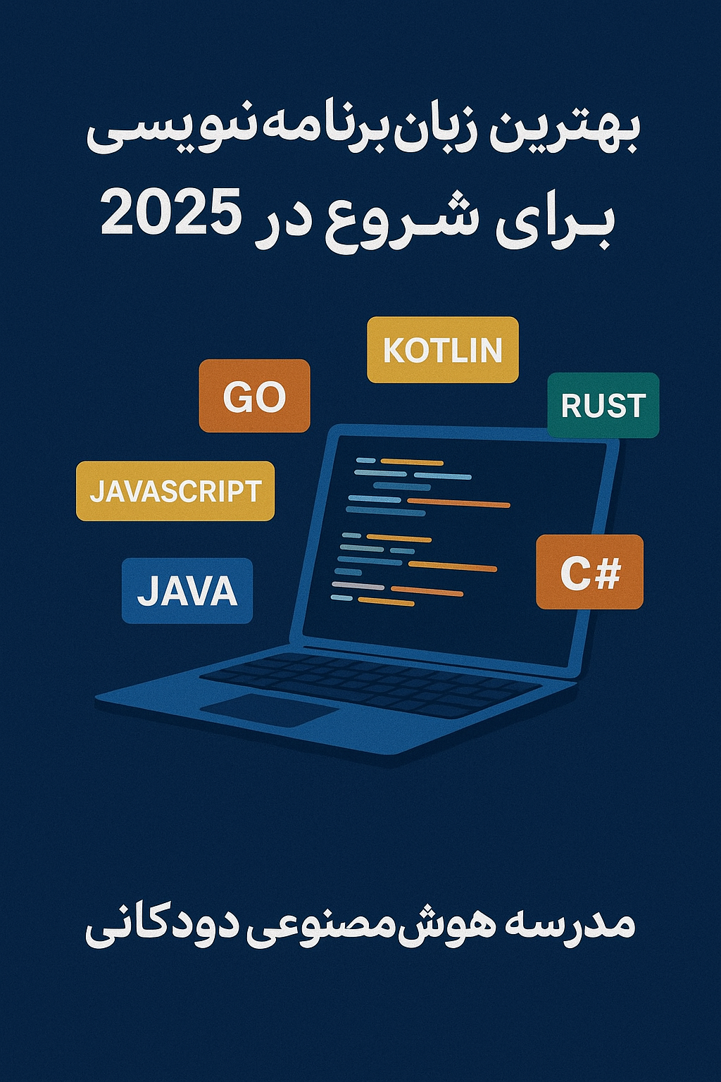 بهترین زبان‌های برنامه‌نویسی برای شروع در 2025