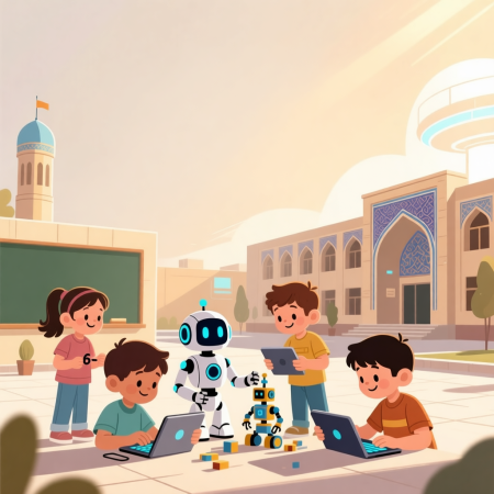 آموزش هوش مصنوعی به کودکان در ارومیه